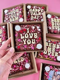 Love you gift, Lovers brownie, gifts for him, gifts for her, I love you brownie, Valentines gift, boyfriend gift, anniversary gift, love