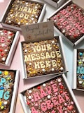 Personalised brownie - baked goods gift box - personalised chocolate gift - brownie - postal brownies - letterbox brownies - gifts - present