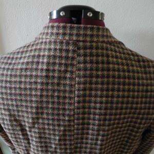 Vintage Oscar de la Renta Plaid Wool Blazer Sports Jacket Coat 70s 80s image 6