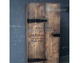 Armoire maison bar caisse en bois caisse cargo coffre en bois « Jack Ava »