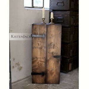 Cabinet home bar wooden box cargo box wooden chest "Juliet"