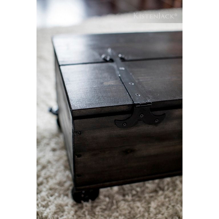 Crate and barrel trunk coffee table outlet