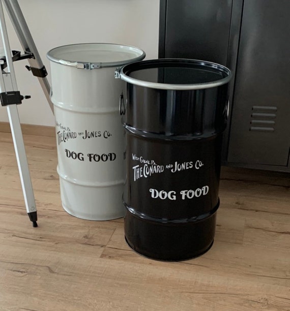 Dog Food Bin Storage Bin Rubbish Bin Laundry Bin With Handles 60l 