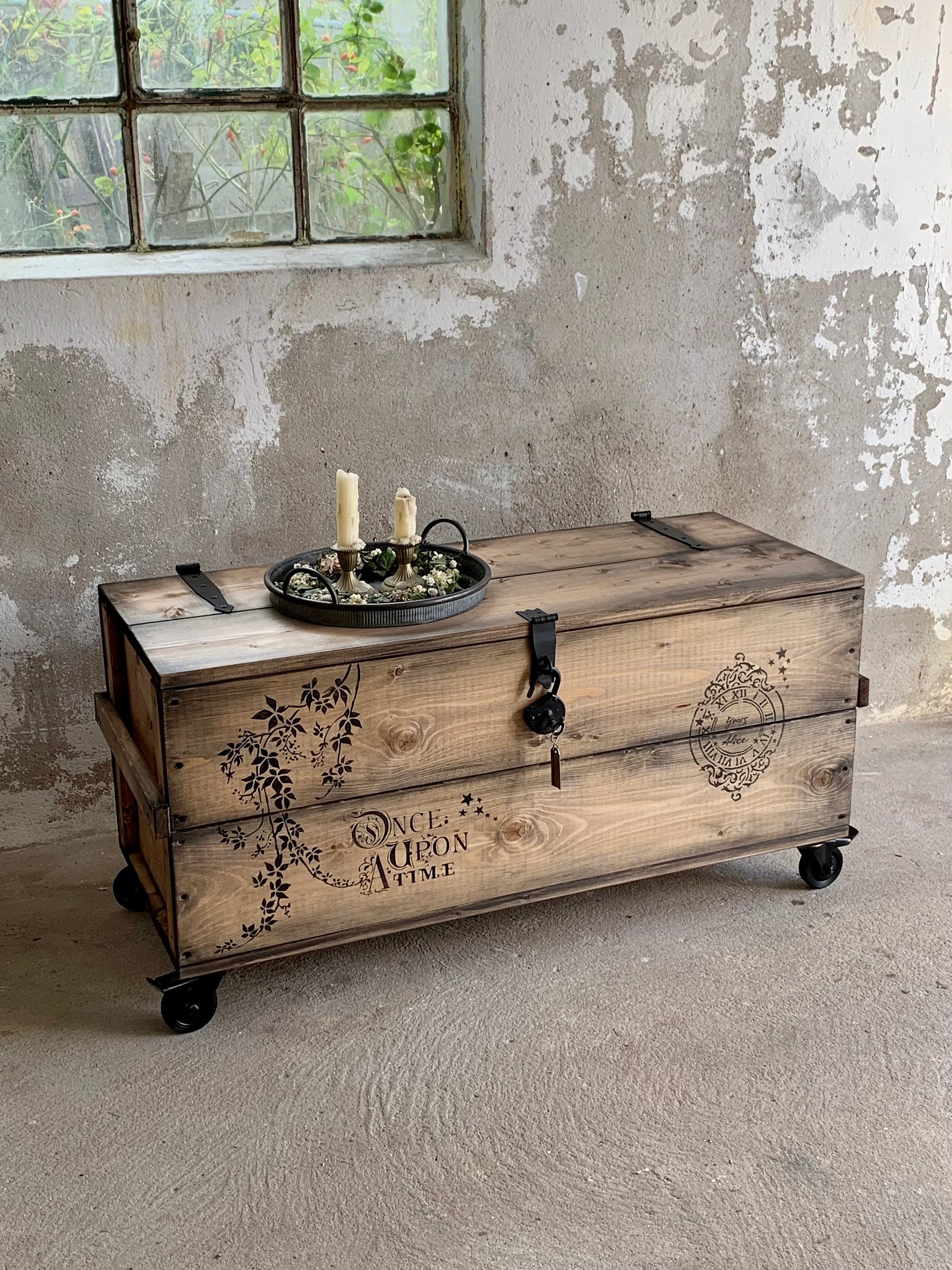 Vintage Wood Crate Xl - Etsy
