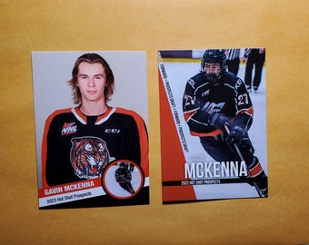 Combo lot 2022 + 2023 Hot Shot Prospects rookie GAVIN MCKENNA you get both