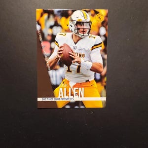 2017 Rookie Karte JOSH ALLEN Buffalo Bills Hot Shot Perspektiven