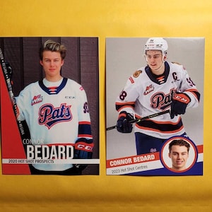 Lot recrue des Espoirs Hot Shot 2020, CONNOR BEDARD, vous obtenez les deux