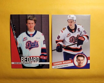 2020 Hot Shot Prospects rookie lot CONNOR BEDARD you get both