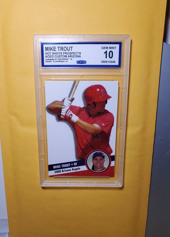 Graded Mint 10 Hot Shot Prospects rookie 2009 MIKE TROUT