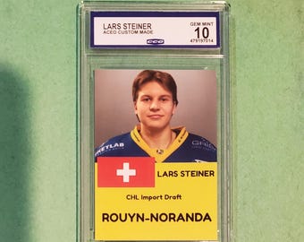 El novato LARS STEINER, clasificado Gem Mint 10 2024