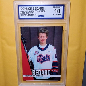 Classificado Gem Mint 10 2020 CONNOR BEDARD Chicago Blackhawks novato