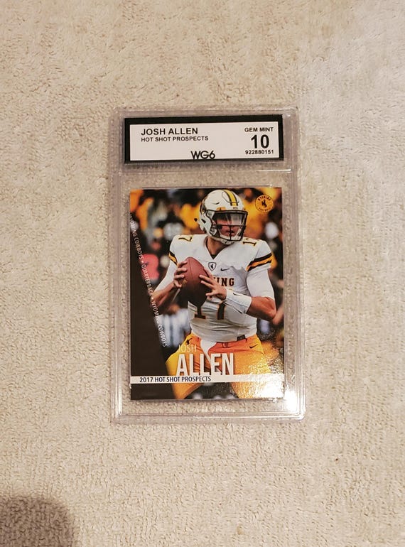 josh allen graded rookie card Amazon.com: 2018 Donruss Josh Allen Rookie Football Card #304