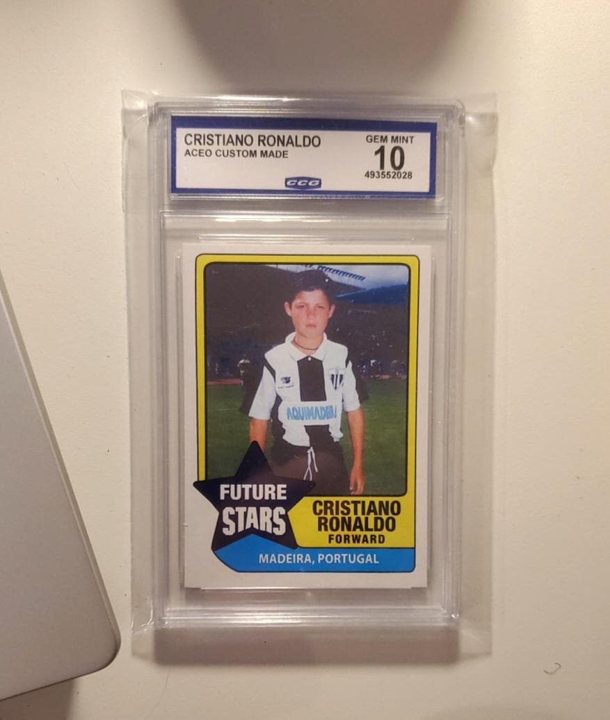 Graded Cristiano Ronaldo Card - Etsy Graded Cristiano Ronaldo Card - Etsy