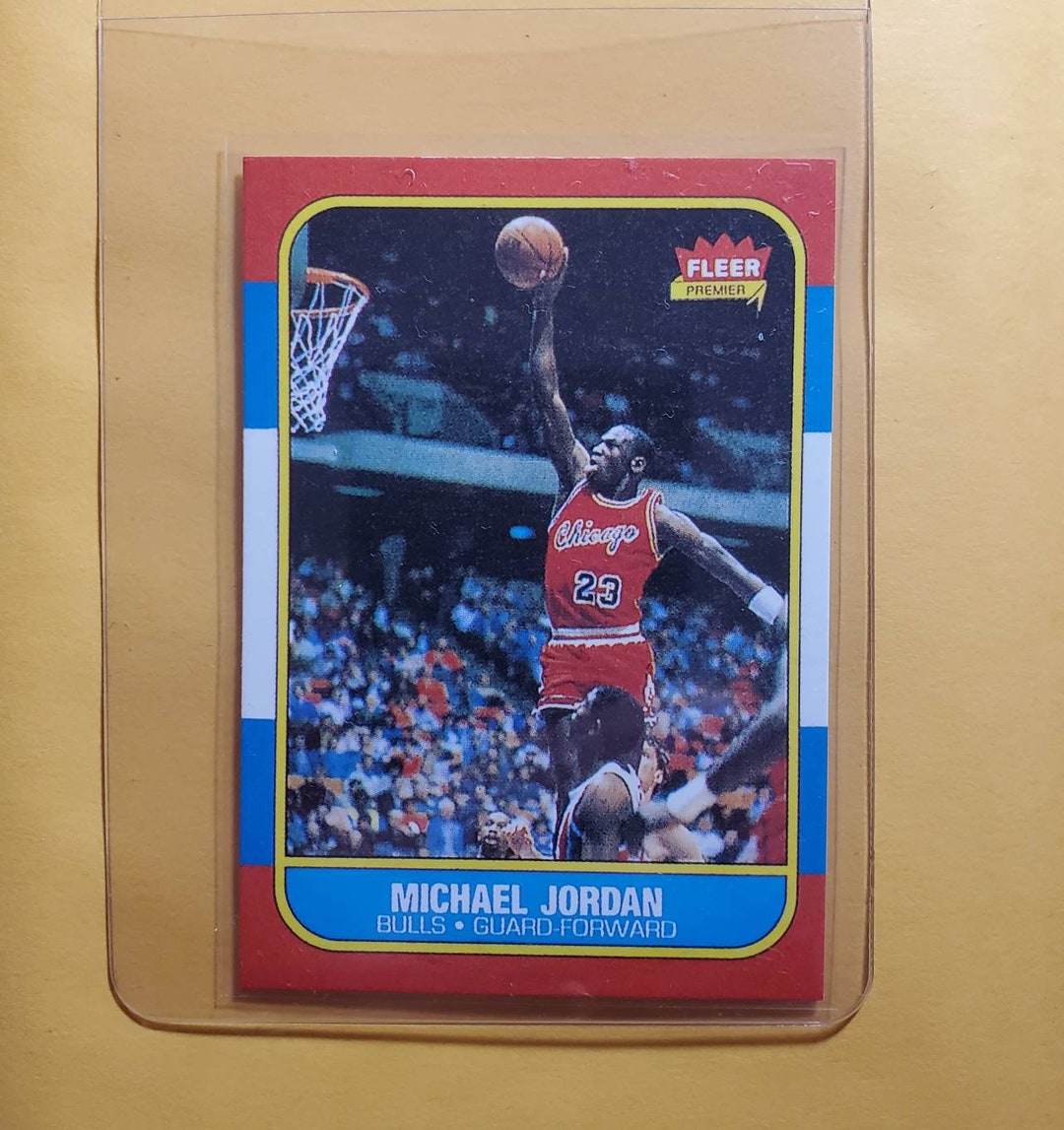 1988 fleer michael jordan reprint