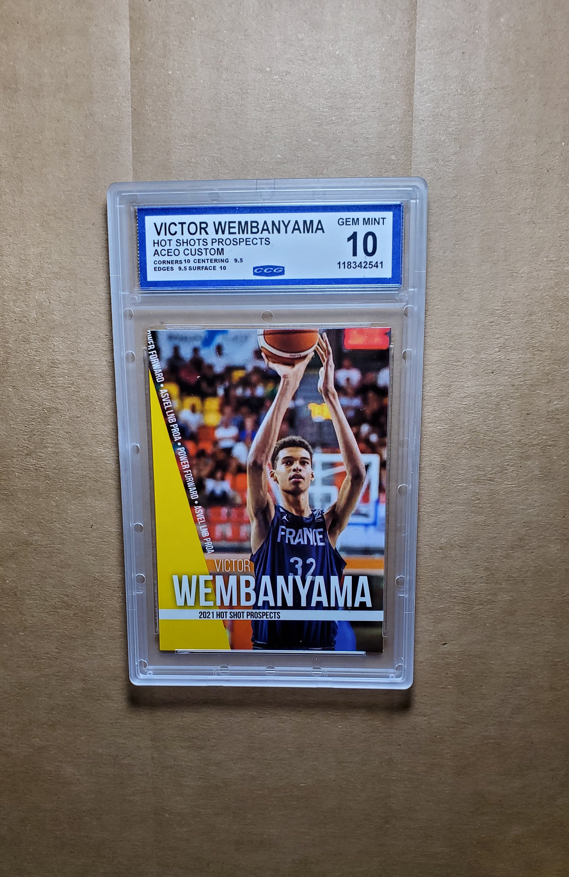 Victor Wembanyama #1 San Antonio Spurs Maillot de Basket Cousu Blanc