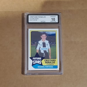 Graded Gem Mint 10 Hot Shot Perspektiven Rookie CRISTIANO RONALDO Jugend Portugal