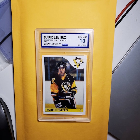 Mario Lemieux Rookie orders Card