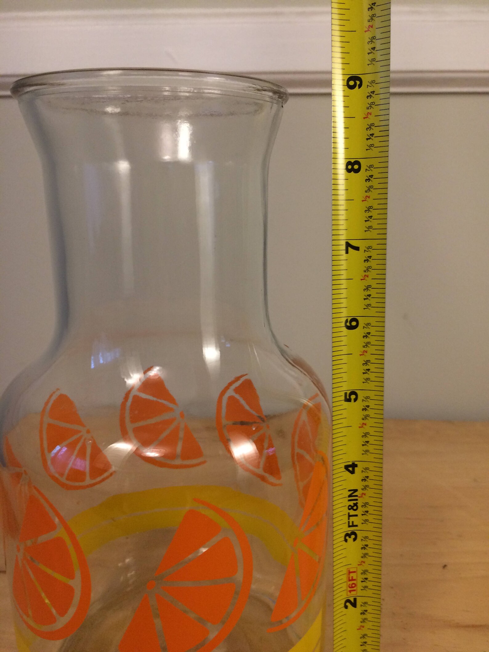 Libbey of Canada Orange Juice Carafe Libbey Juice Pitcher Etsy