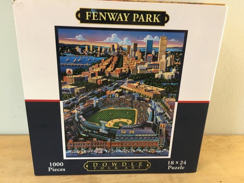 Puzzles Games Puzzles Fenway Park 1000pc Jigsaw Puzzle By Dowdle Collectors Fenway Park Puzzle 18x24 1000 Red Sox Boston