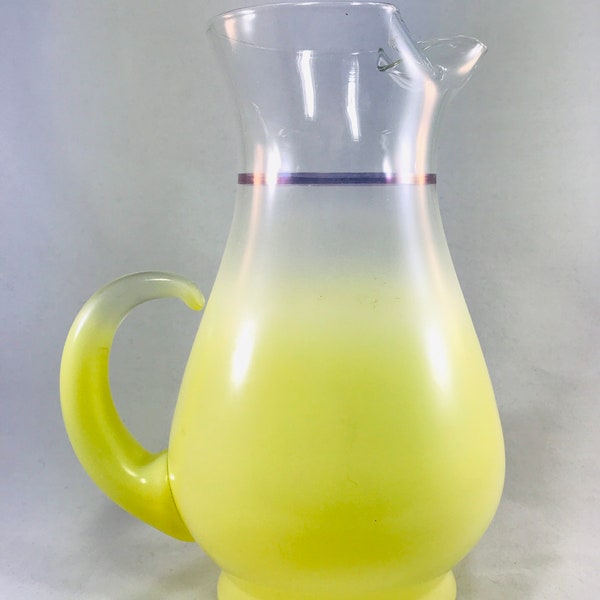 Blendo Pineapple 80oz Pitcher by West Virginia Glass