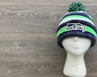 Vintage seahawk stocking hat | Etsy