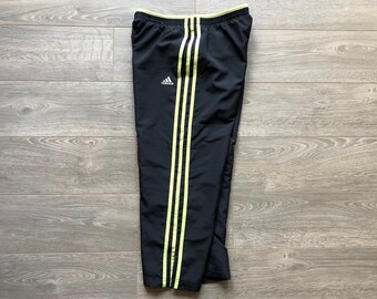adidas lime green track pants