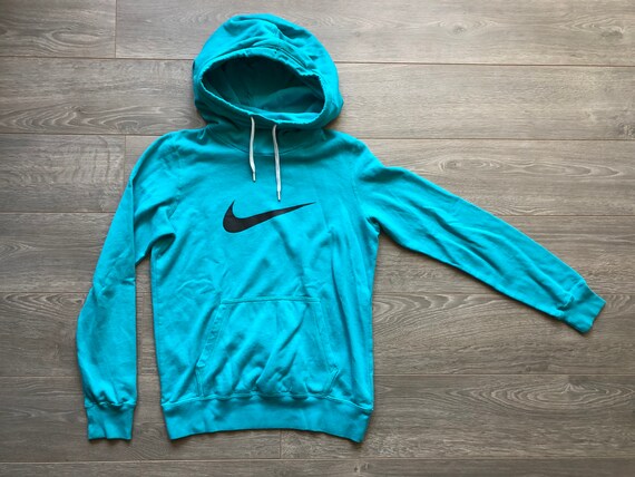 aqua blue nike hoodie