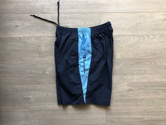 Vintage Champion Shorts XL Mens Navy 