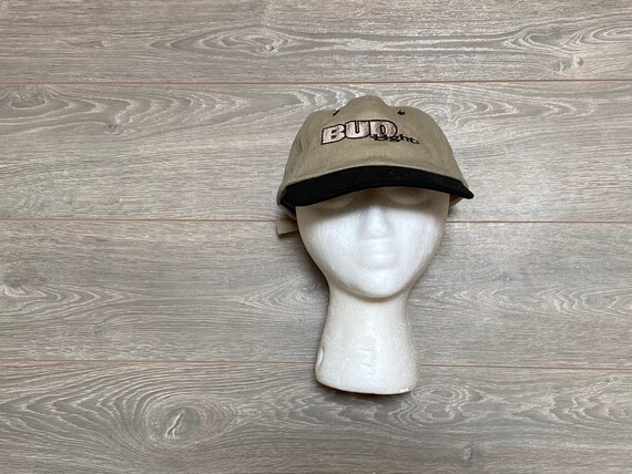 Vintage Bud Light Hat Beer Hat Tan 