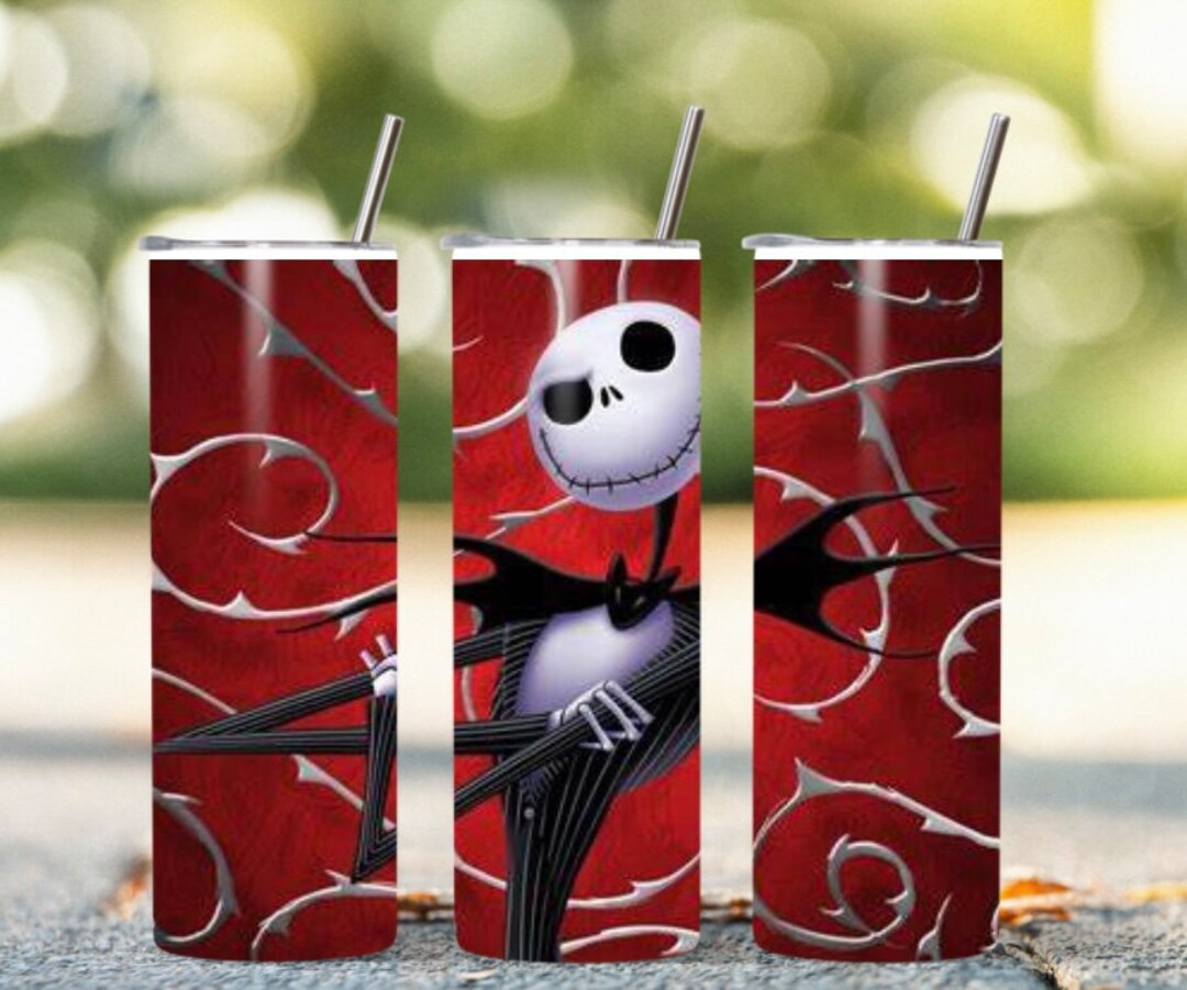 Nightmare Before Christmas Tumbler 20 Oz Etsy