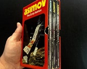 Isaac Asimov - The Early Asimov - Three Volume Box Set - Panther Books - 1978 - Cover Art By Chris Foss - Vintage Scifi Paperbacks