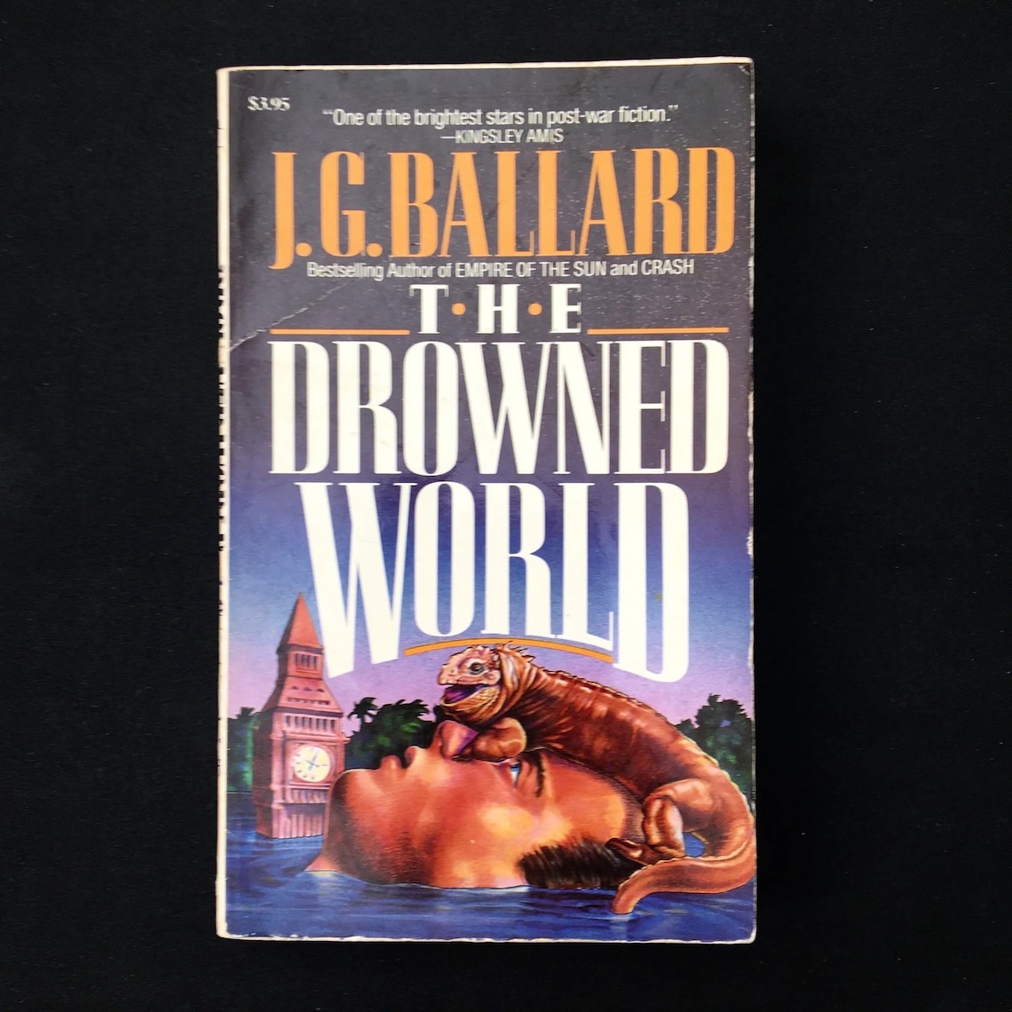 J.G. Ballard The Drowned World Carroll & Graf 1989 Etsy