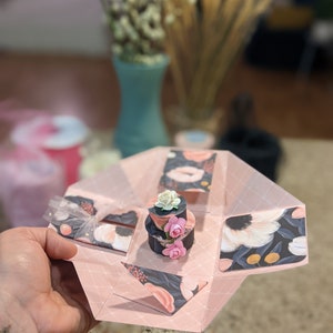 Exploding Box /Handmade birthday gift/ Explosion Box  /Handmade Valentine's day Gift/ Valentine's Day card/ Valentine's Explosion box