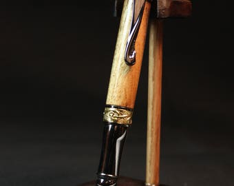 Hand Made Wild Tambran Art Nouveau Twist Pen