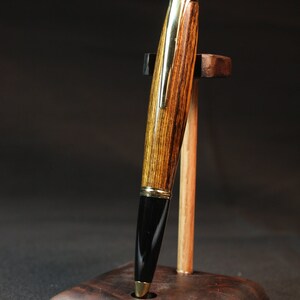 Hand Made Bocote Simple Click Pen