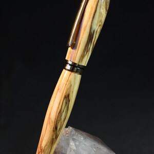Hand Made Bethlehem Olivewood Original Twist Pen