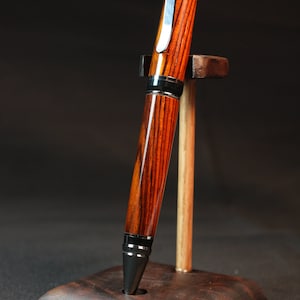 Hand Made Cocobolo Classic Twist Pen Chrome