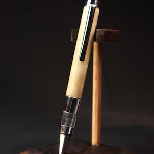 Hand Made Maple Industrial Click Pen