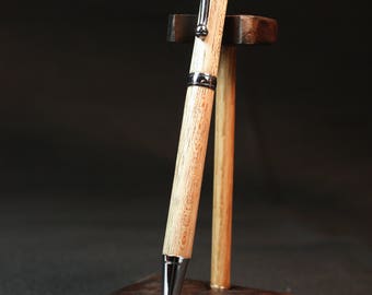 Hand Made Miranti Wood Chrome Slim Twist Pen