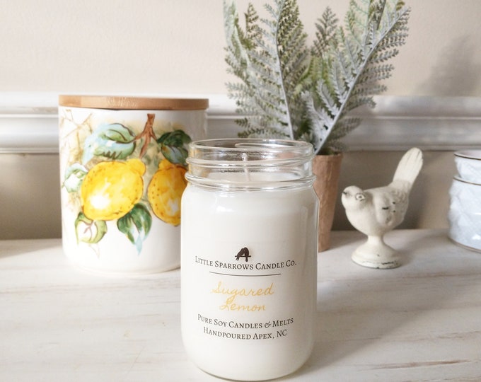 Sugared Lemon Soy Candle