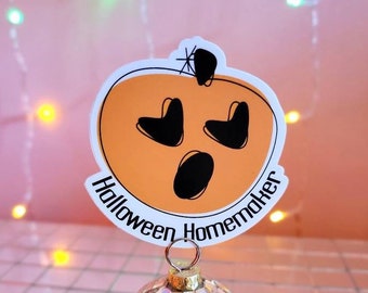 Halloween Homemaker Logo Sticker