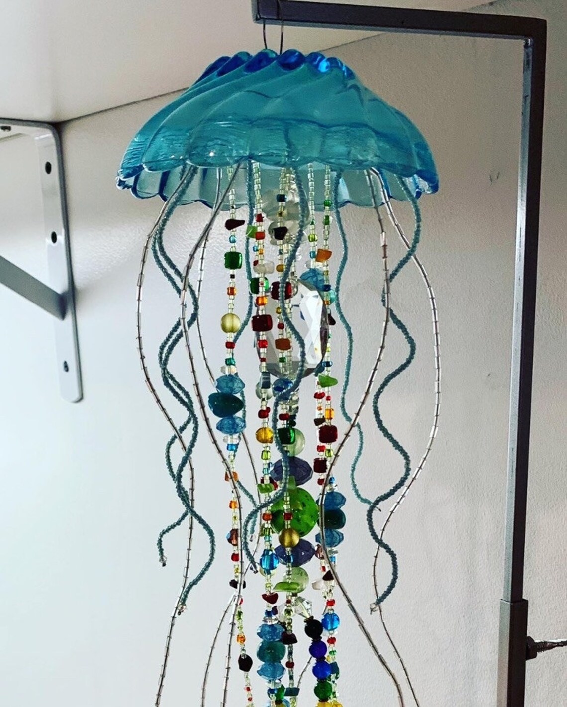 1. MTO madetoorder Crystal Jellyfish Suncatcher Hanging Etsy