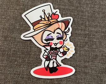 Lucifer Morningstar Hazbin Hotel Die-cut Sticker |  Matte Vinyl Sticker | 3”