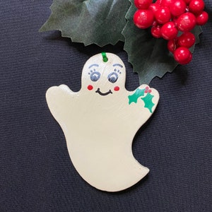 Handmade Clay Ornaments Spooky, Goth, Halloween, Christmas, Tree, Holiday Decor image 7
