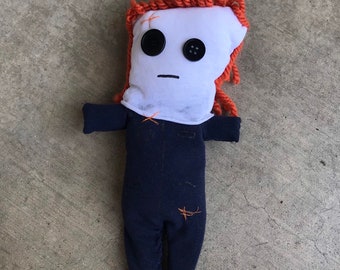 Michael Myers Halloween Movie Doll- Boogeyman, The Shape, Horror, Spooky Home Decor, Custom Gift