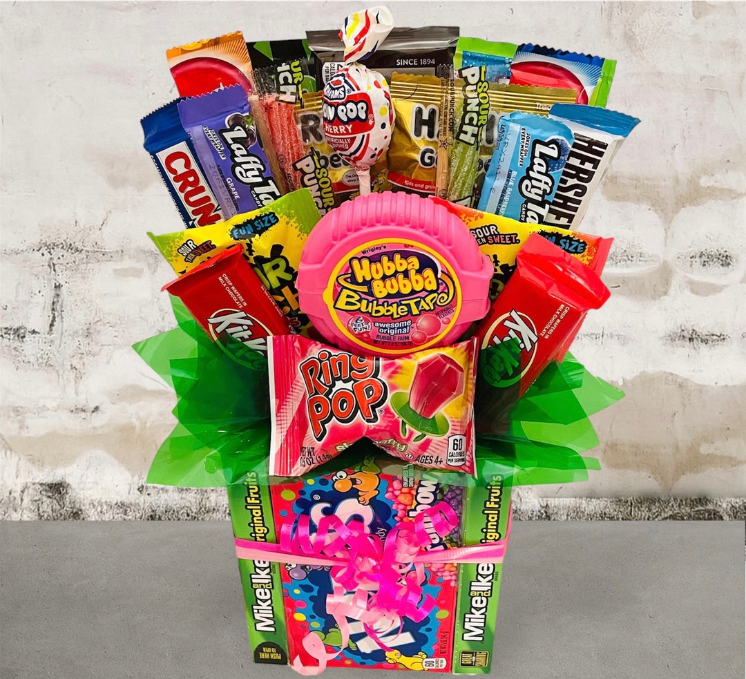 Candy Bouquet: Fun Size Treats, Get Well Gift - Etsy