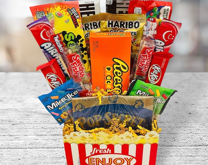 Movie Night Candy Bouquet