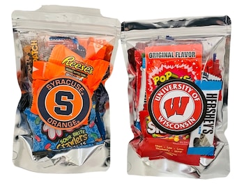 College Themed Candy Pouches