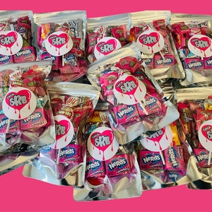 Mitzvah Favors- bar mitzvah -bar mitzvah - party-celebration- candy pouches- goody bags- candy table-
