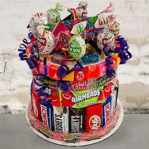 Candy and Chocolate Fun Candy Cake - Small